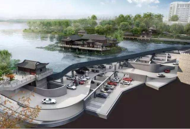 荷花池地下停车场